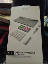 6 PC Earbuds and Phone Cleaning Kit New In Box Brand New Sealed Never Used