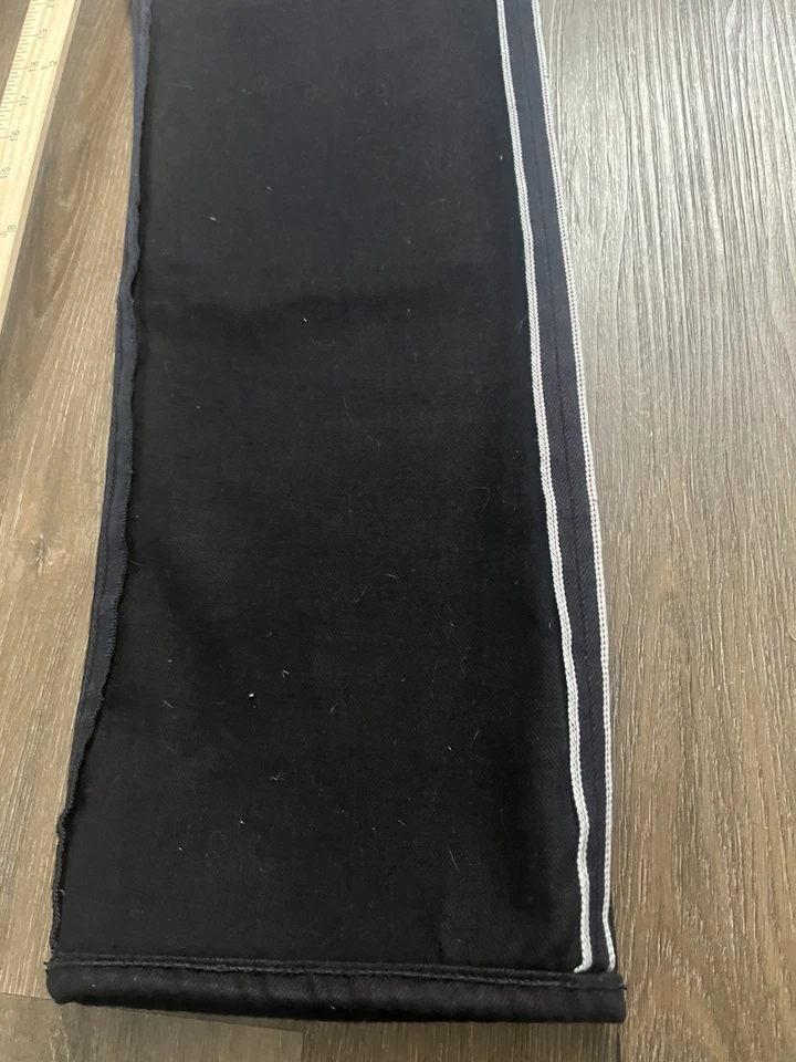 Calça jeans reta Red Tornado masculina slim fit 511 tipo GT selvedge - Imagem 3 de 4