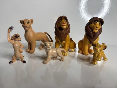Disney Lion King Lot Of 6 Figures. Just Play, Applause. Simba Nala Mufasa Timon