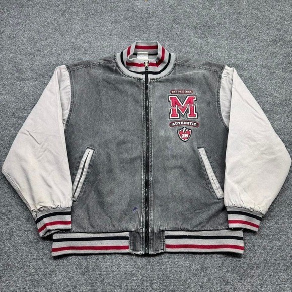 Vintage Disney Mickey Mouse Varsity Jacket Size Medium