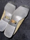 Classique forest green loafers for women with fringe and beads size 8B — photo 10
