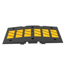 Speed Bumps for Driveway 35"x20"x2" Flexible Installation Connect Multiple Units