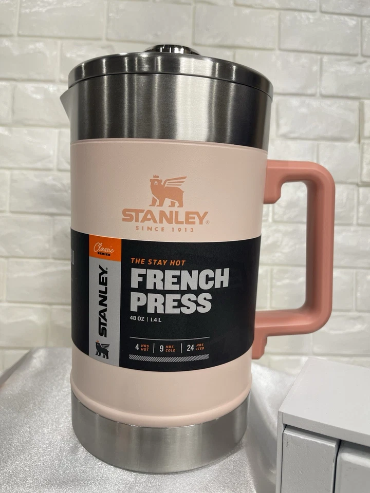 Stanley Limestone Bundle : 1 French Press, 2 Classic Legendary Camp Mugs Bnwt - Image 2 of 4