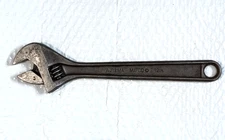 MATCO TOOLS AJ12MA, ADJUSTABLE WRENCH, 1.4" WIDE JAW, 12" LONG.