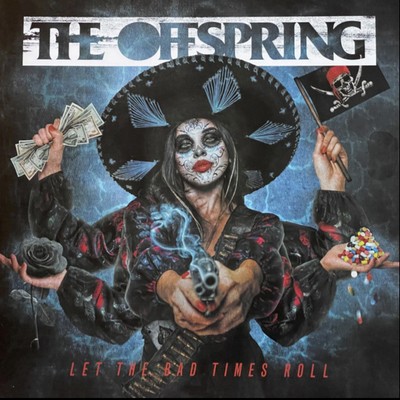 The Offspring Limited Edition Sky Blue Color Vinyl Record Let The Bad Times Roll