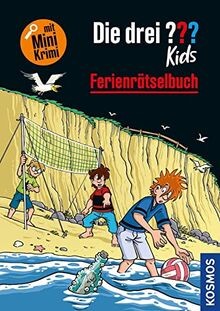 Die drei ??? Kids Ferienrätselbuch: mit Mini-Krimi ... | Buch | Zustand sehr gut