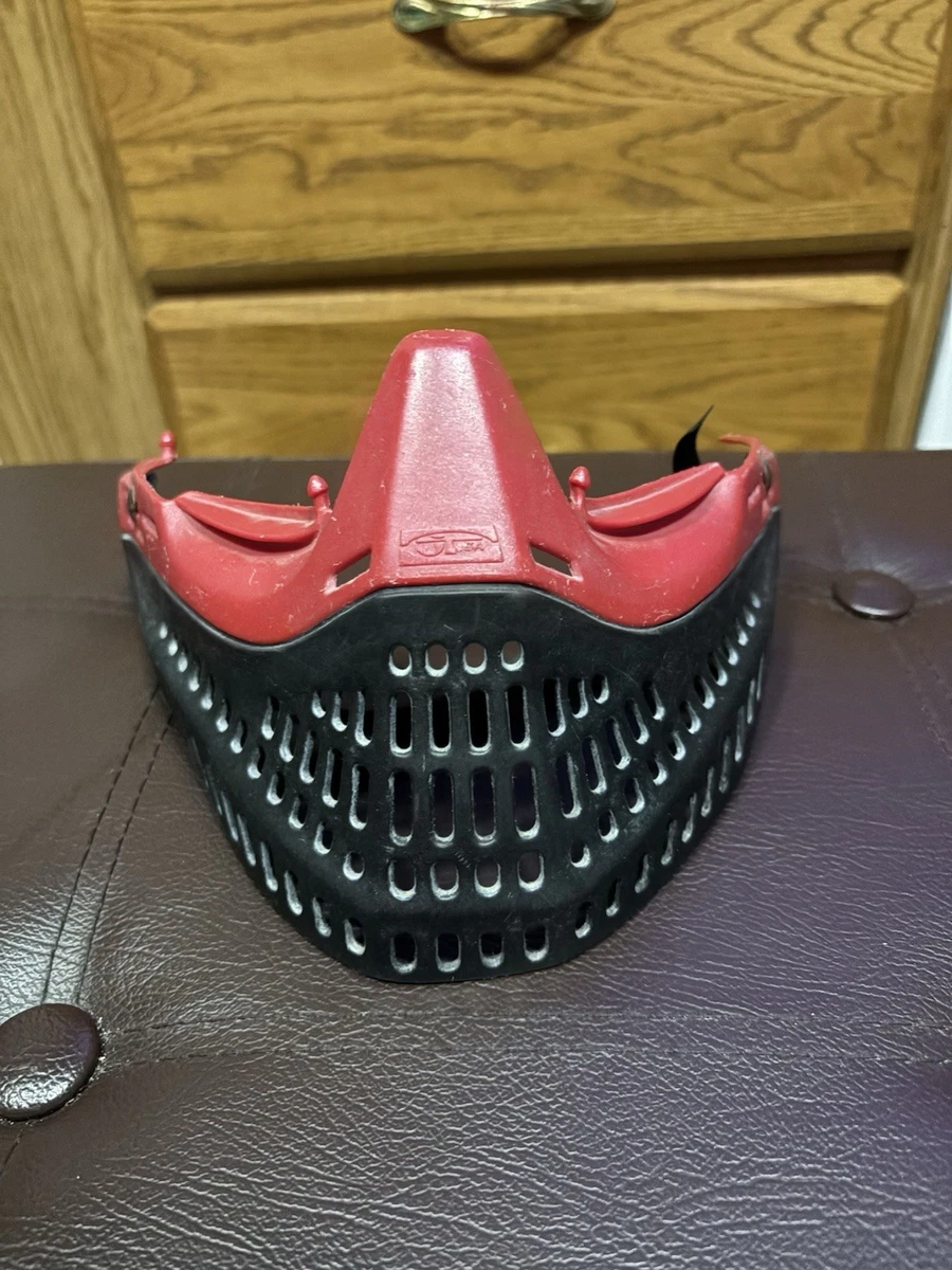 Masque de paintball vintage JT Proflex sangle flamme rouge États-Unis