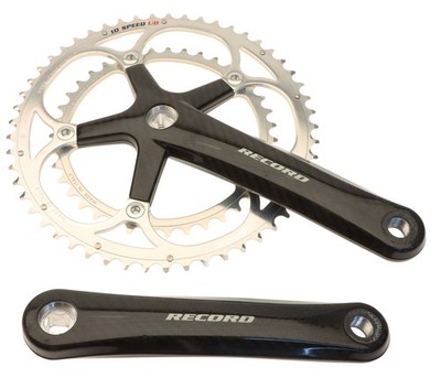Campagnolo Record Carbon Crankset 10 Speed 53/39T 172.5mm Square