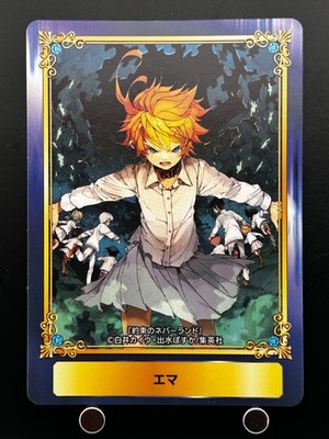 Emma The Promised Neverland Cards 2018 Jamp Fair In Animate Japanese JAPAN Manga