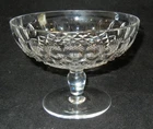 WATERFORD Colleen CRYSTAL CUT FOOTED COMPOTE / COMPORT Bowl   h181