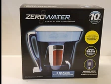  ZeroWater ZP-010 Water Filtration PitchZeer 10 Cup 5 Stage Digital TDS Meter