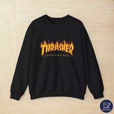 Thrasher Flame Logo Unisex Sweatshirt