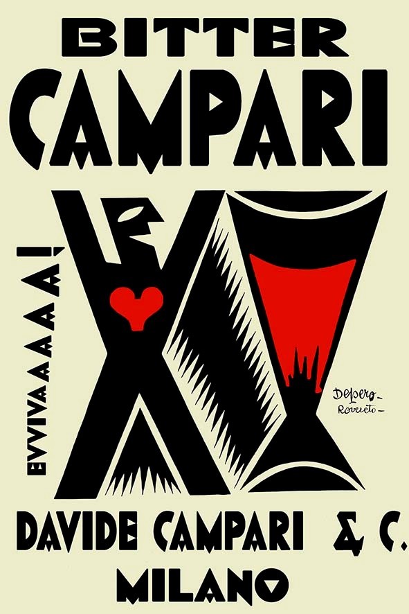 Poster Manifesto Locandina Pubblicità Stampa Aperitivo Bitter Campari 50x70 Cm.