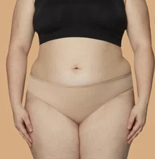 New Thinx Cheeky Size XL Beige Period Panties