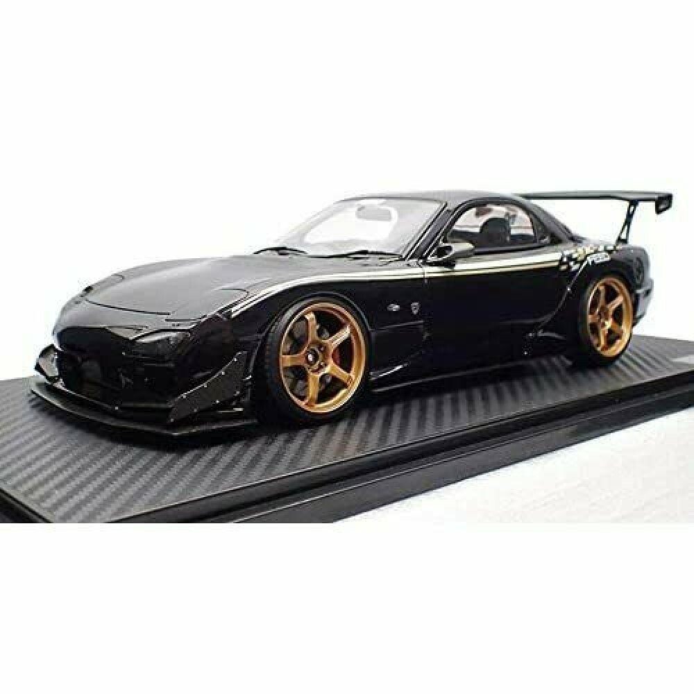 ignition model 1/18 FEED MAZDA RX-7 FD3S Black IG2046 | eBay
