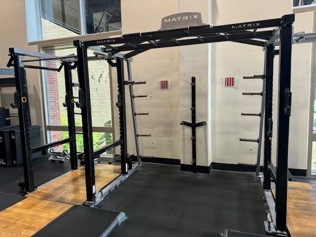 Matrix Magnum MEGA Power Rack Combo w Platforms BUYER PAYS SHIPPING