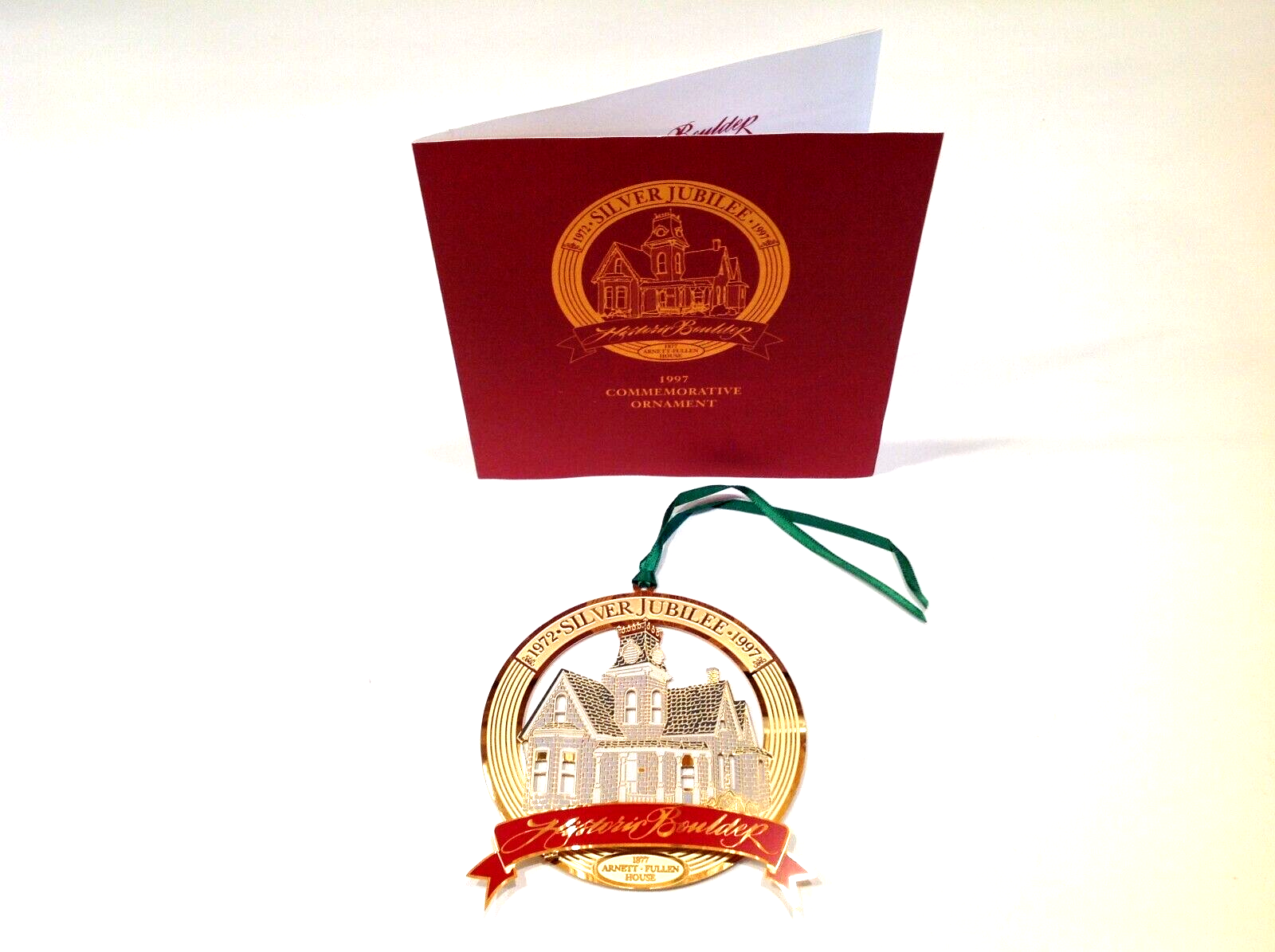 Historic Boulder 1997 Silver Jubilee Fullen House Christmas