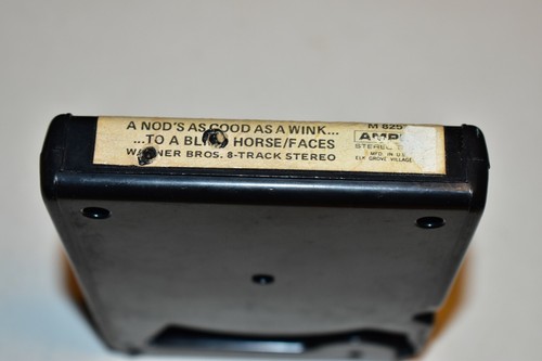 🎵 8-Track Cartridge - Faces A Nod's as Good as a Wink...to a blind horse - Tape - Picture 3 of 4
