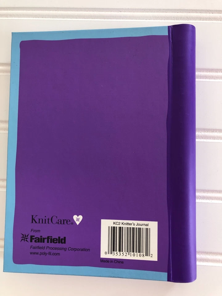 NEW KnitCare by Fairfield Knitters Journal - Record Knitting & Crochet Projects - Image 3 of 4