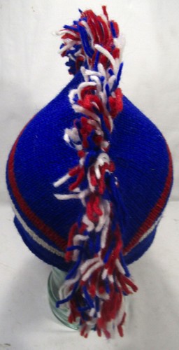 Beanie 100% Wool Knit Mohawk Hat Flyhat Polyfleece Lined Adult Unisex One Size - Picture 8 of 10