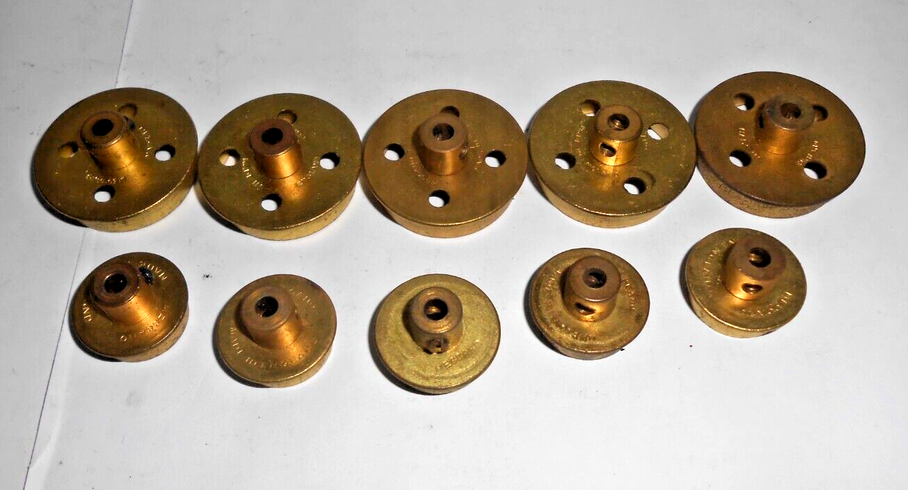 MECCANO PARTS FLANGED WHEELS No's 20 x 5 & 20b x 5 TOTAL 10 pcs eBay