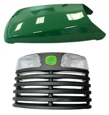 Hood & Front Grille AM132530 AM131661 Fits John Deere LTR155 LTR166 LTR180