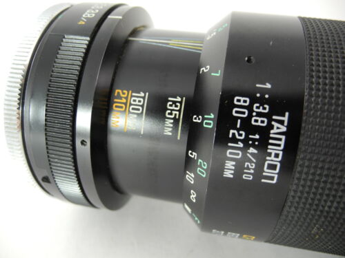 TAMRON 80~210 MACRO ADAPTALL 2 MOUNT LENS FOR YASHICA CONTAX OR ANY MOUNT - Picture 3 of 10