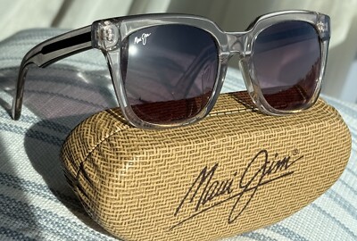 Maui Jim Heliconia MJ 739 05B Pink Crystal Frame + Maui Rose Polarized Lenses