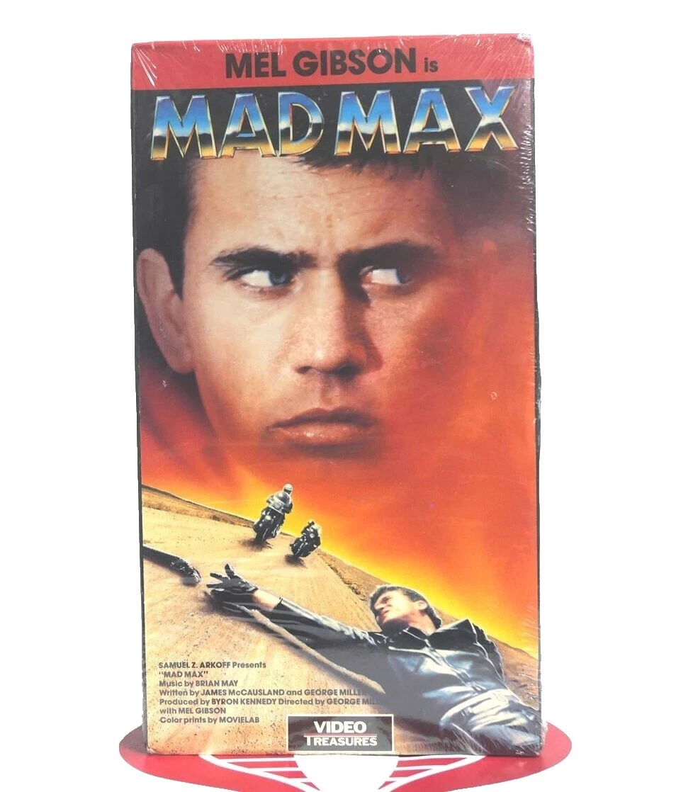 Mel Gibson Mad Max cintas VHS de acción y aventura