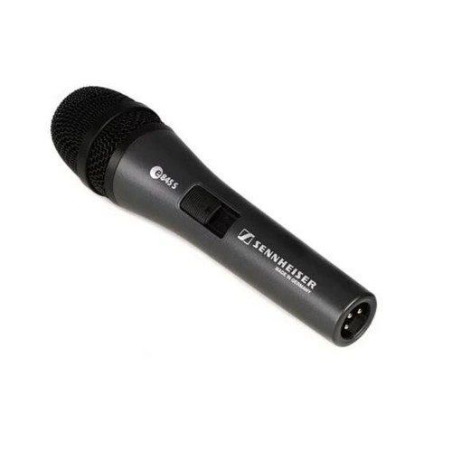 Sennheiser e 845-S Dynamic Supercardioid Vocal Microphone with On/Off Switch - Picture 4 of 7