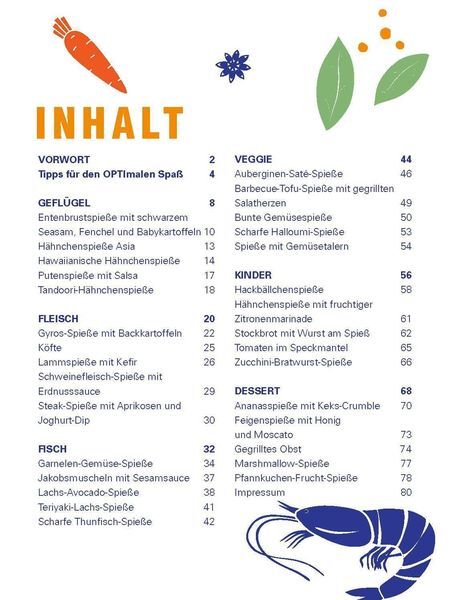 Thumbnail - Optimal Spießgrillen - Optigrill Kochbuch Rezeptbuch