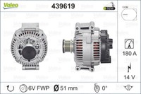 Valeo 439619 Generator FÜR MERCEDES-BENZ MERCEDES-BENZ (Fjda)