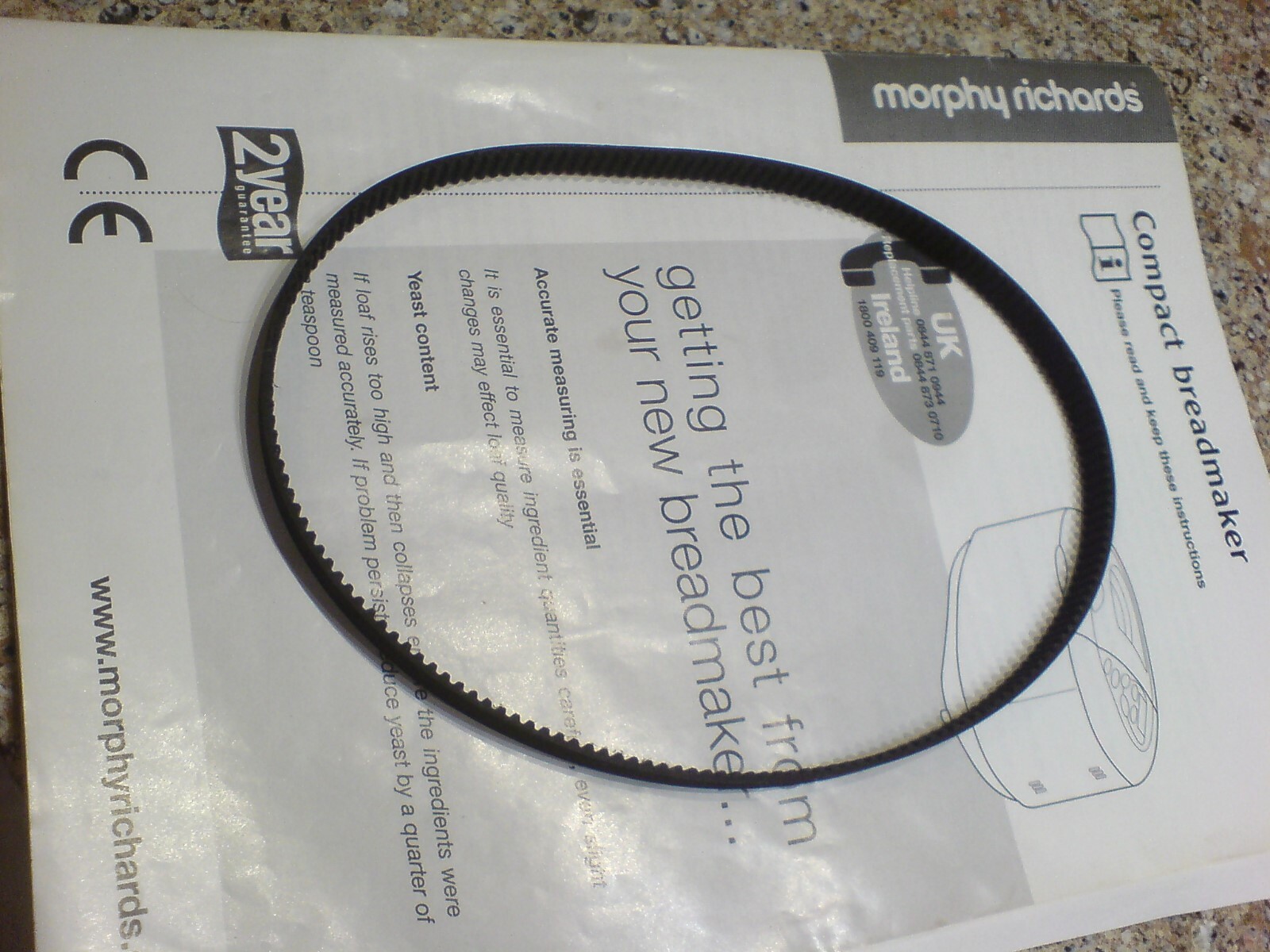 morphy richards 48280 belt