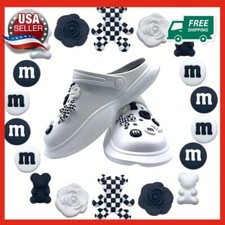 12Pcs Shoes Charm Accessories Cartoon Shoe Buckle, Women's Fashionable Charm.
