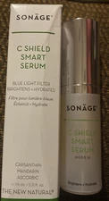 Authentic Sonage  C Shield Smart Serum 0.5oz/15ml NEW IN BOX Full Size