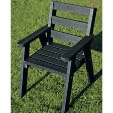 Adult Outdoor Chair Weatherproof Seat Recycled Plastic