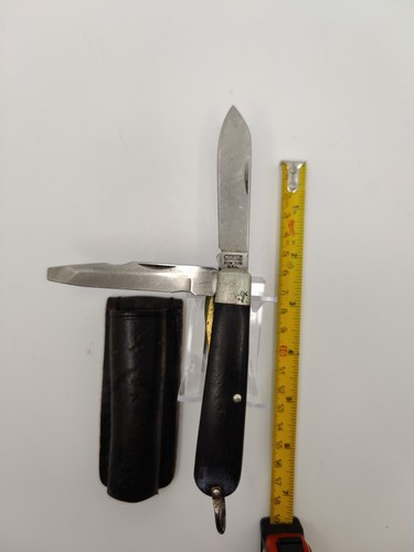 Camillus New York USA Vintage 2 Blade Pocket Lineman Electricians Knife #27 - Picture 4 of 12