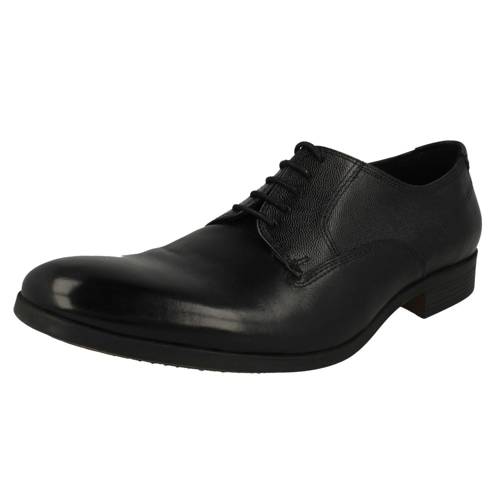 Scarpe stringate uomo Clarks eleganti in pelle testurizzata * Gilmore Walk *