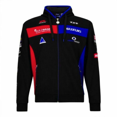 Official Merchandise Junior Kinder BuildBase Suzuki Team Hoodie mit durchgehendem Reißverschluss 20BBS-AH