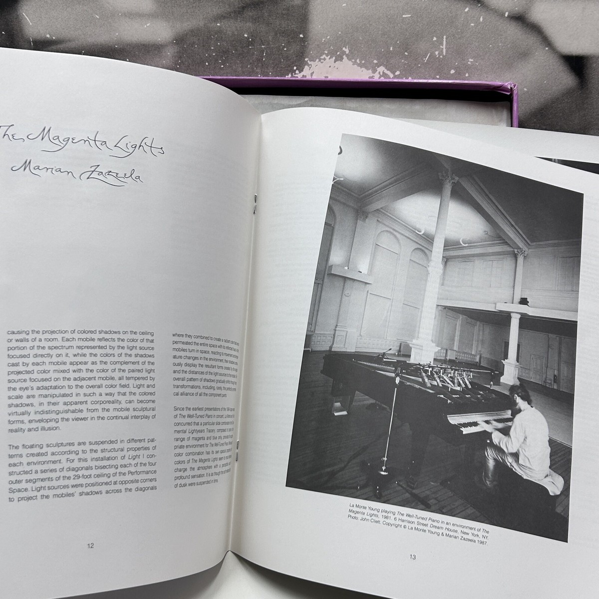 La Monte Young – The Well-Tuned Piano 5 LP Boxset NM 1987 US