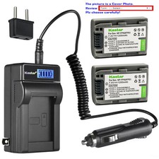 Kastar Battery LCD AC Charger for Sony NP-FP50 NP-FP51 Sony DCR-DVD803 DVD803