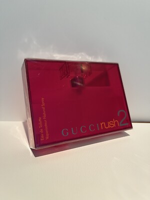 GUCCI RUSH 2 Eau de Toilette Spray 2.5 FL. OZ. / 75 ml New in