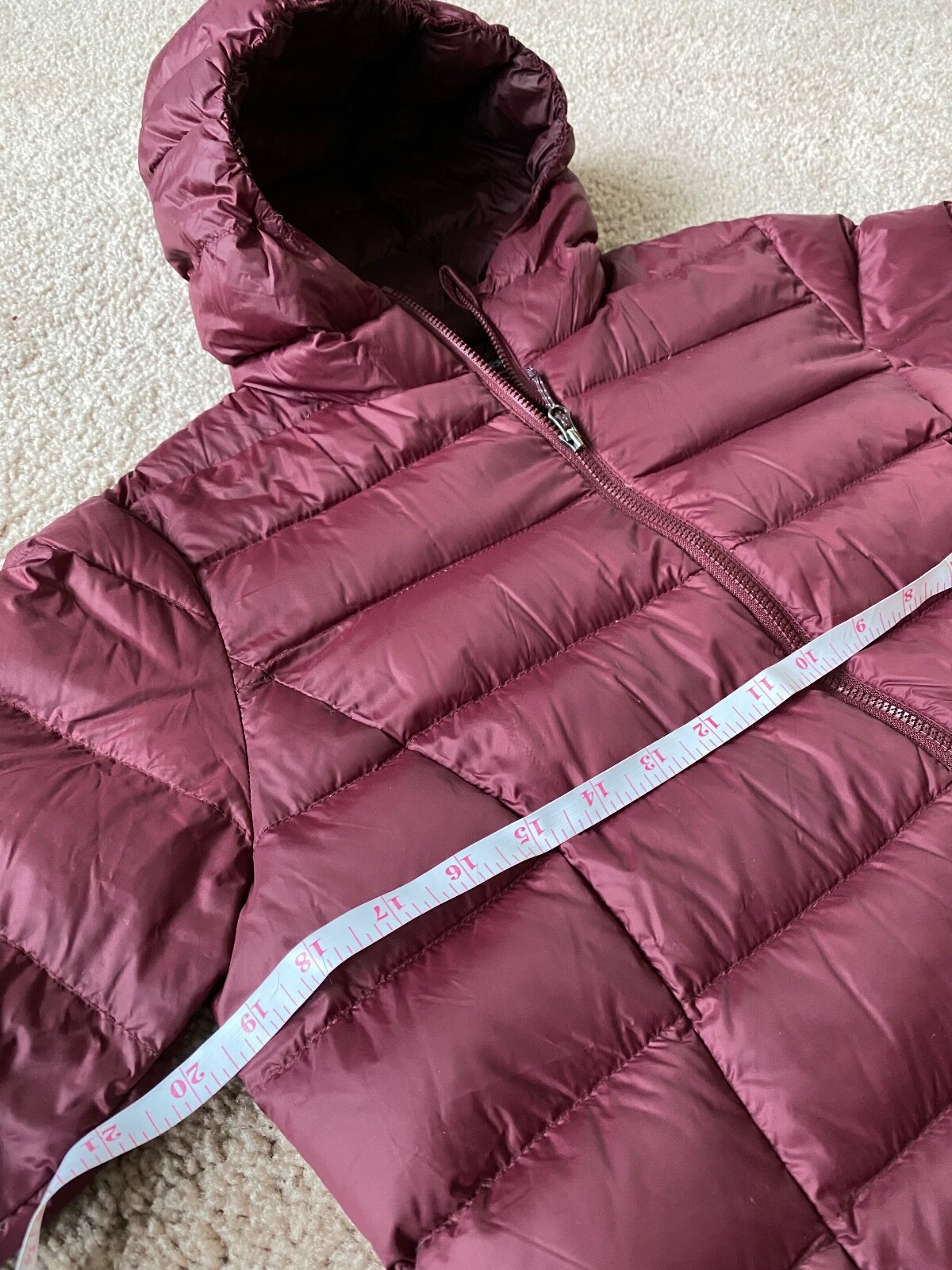 Eddie Bauer Cirruslite 2.0 Down Parka Jacket Burgundy Med eBay