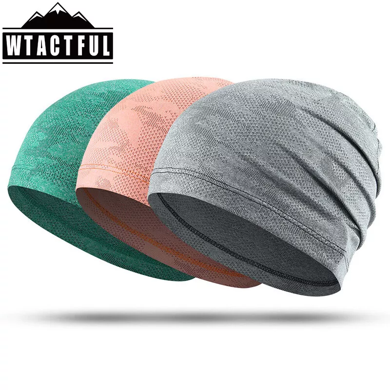 Summer Breathable Beanie Hat Thin Stretch Cap Cycling Outdoor Sport Men  Women