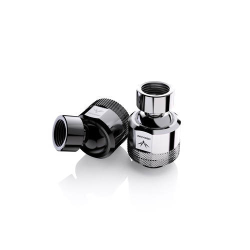 Granzon GD-X G1/4'' Male to Female Multi Directional Free Rotary Elbow Fitting - 第 1/12 張圖片