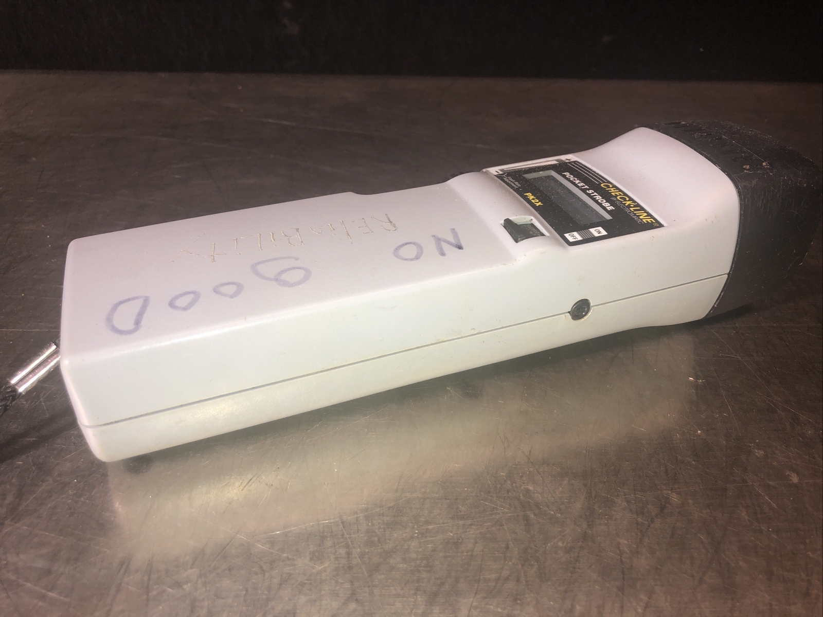 PK2X PocketStrobe Stroboscope. For Parts Not Working. Needs New Bulb