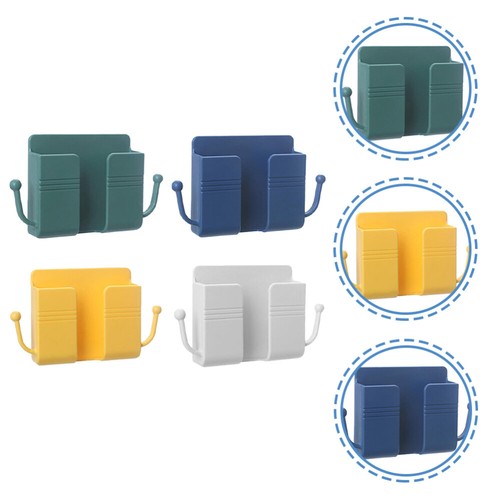 4 Pcs Mobile Phone Charging Stand Shelves for Bedroom Wall Mount Station - 第 9/12 張圖片