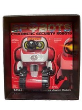 SPYBOTS Cybernetic Security Robots Red T.R.I.P. LED Tripwire Alarm Robot