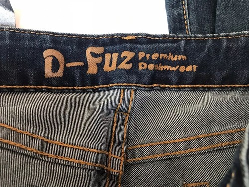 New with Tags Boutique D-Fuz Premium Denim wear Dark Wash Skinny Jeans size 3/4 - Picture 6 of 9