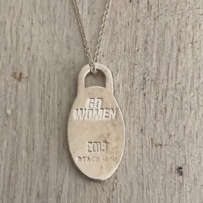 TIFFANY ティファニー ネックレス GO WOMEN 2013 AG925 TIFFANY Necklace GO WOMEN 2013 AG925 0.9*0.4*15.7 inch | eBay